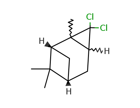(1R,6R)-3,3-Dichloro-2,7,7-trimethyl-tricyclo[4.1.1.02,4]octane