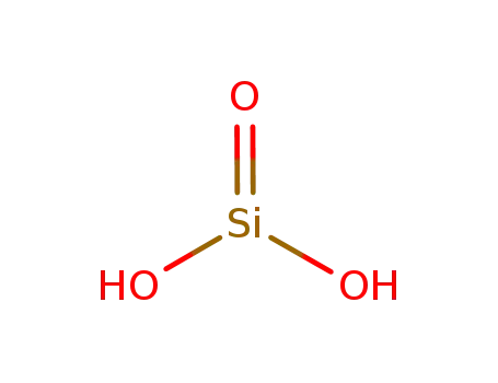 Molecular Structure of 7699-41-4 (Silicic acid)