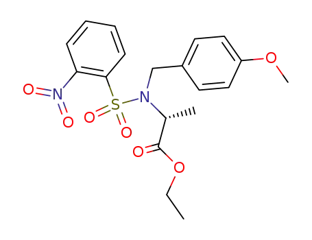 (R)-2-[(4-Methoxy-benzyl)-(2-nitro-benzenesulfonyl)-amino]-propionic acid ethyl ester
