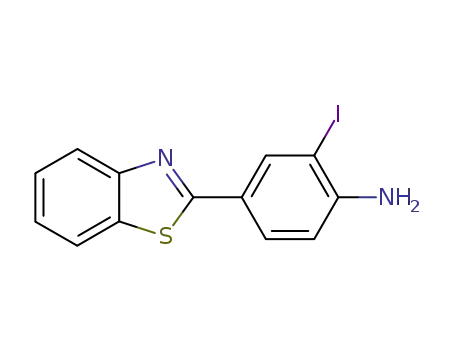 2-(4'-amino-3'-iodophenyl)-benzothiazole