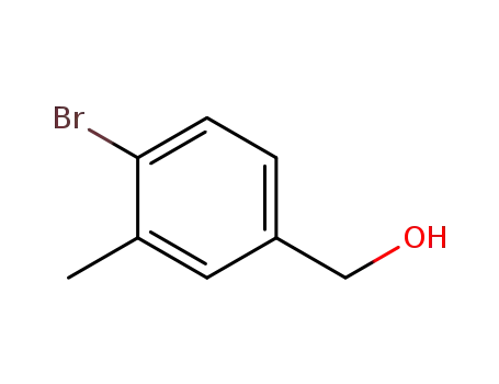 Molecular Structure of 149104-89-2 ((4-Bromo-3-methylphenyl)methanol)