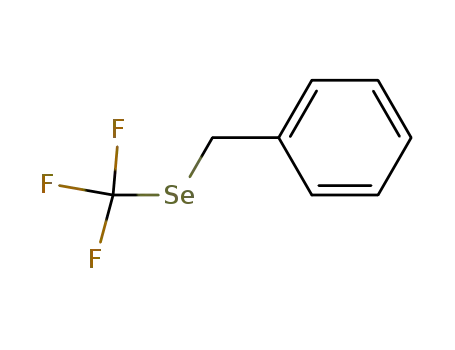 Molecular Structure of 186047-38-1 (Benzene, [[(trifluoromethyl)seleno]methyl]-)