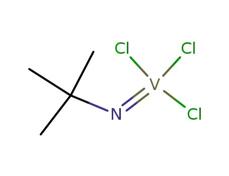Molecular Structure of 80545-62-6 ((tert-butylimino)(trichloro)vanadium)