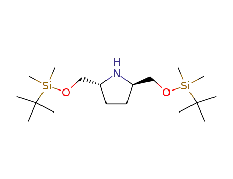 (2R,5R)-bis(tert-butyldimethylsiloxymethyl)pyrrolidine