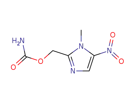 1H-Imidazole-2-methanol,1-methyl-5-nitro-, 2-carbamate