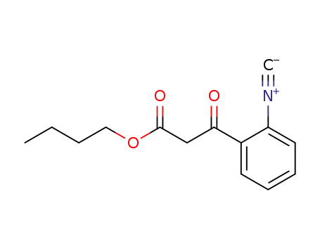 3-(2-isocyano-phenyl)-3-oxo-propionic acid butyl ester