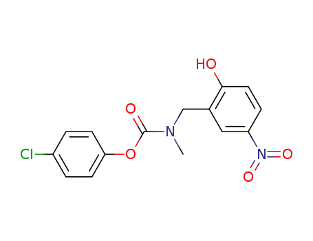 4-chlorophenyl N-(5-nitro-2-hydroxybenzyl)carbamate