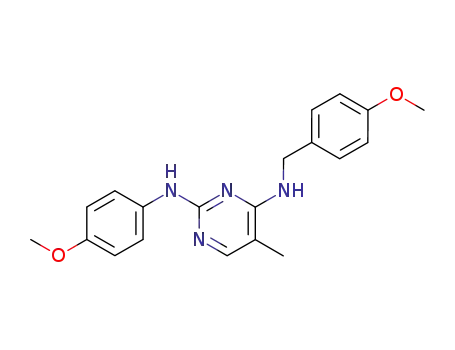 N4-(4-methoxy-benzyl)-N2-(4-methoxy-phenyl)-5-methyl-pyrimidine-2,4-diamine