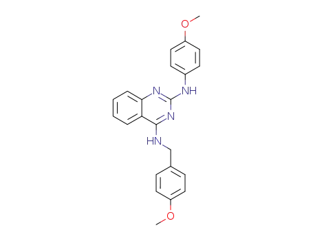 N4-(4-methoxy-benzyl)-N2-(4-methoxy-phenyl)-quinazoline-2,4-diamine