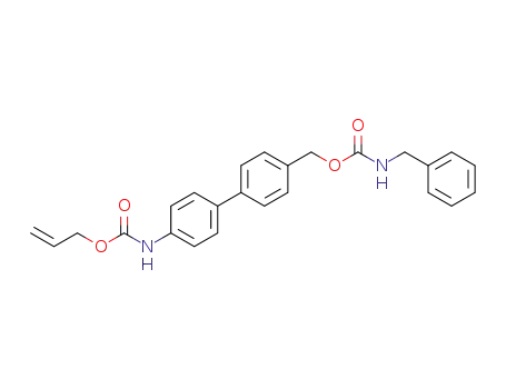 (4'-benzylcarbamoyloxymethyl-biphenyl-4-yl)-carbamic acid allyl ester
