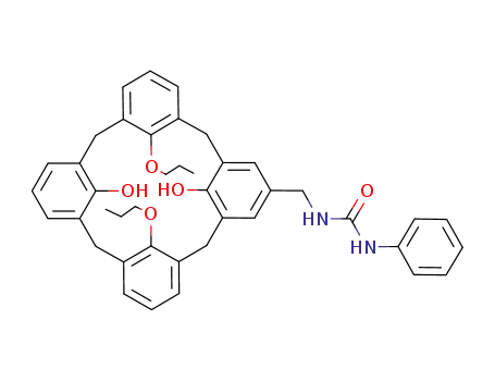5-(N-phenylureido)methyl-26,28-dihydroxy-25,27-dipropoxycalix[4]arene