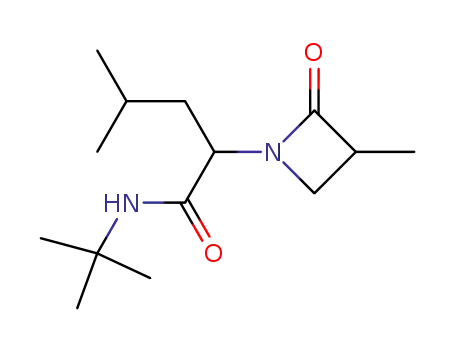 N-tert-butyl-4-methyl-2-(3-methyl-2-oxoazetidin-1-yl)pentanamide