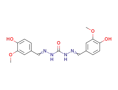 1,5-bis(4-hydroxy-3-methoxybenzaldehyde)carbohydrazone