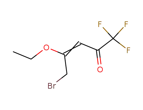 5-bromo-4-ethoxy-1,1,1-trifluoropent-3-en-2-one