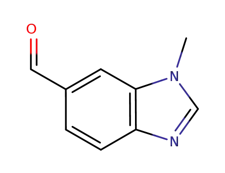 1H-벤즈이미다졸-6-카르복스알데히드, 1-메틸-(9CI)