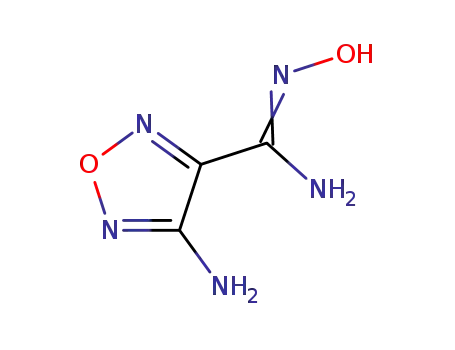 4-amino-N-hydroxy-furazan-3-carboxamidine