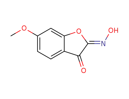 6-methoxy-benzofuran-2,3-dione-2-oxime