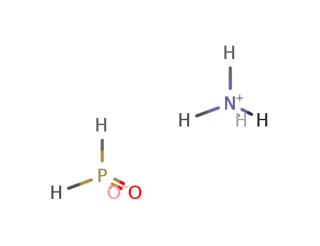 Molecular Structure of 7803-65-8 (Ammonium hypophosphite)