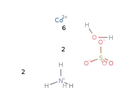 ammonium cobalt sulfate hexahydrate