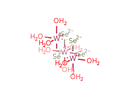 (W3Se4(H2O)9)(4+)