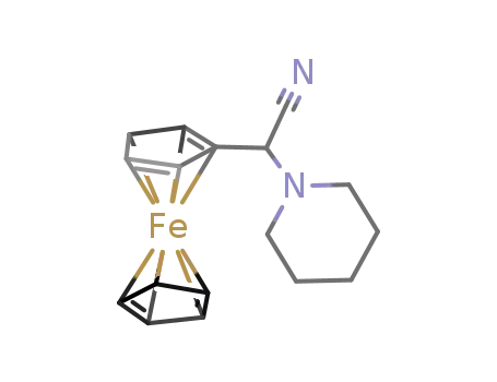 [(C5H5)Fe(C5H4CH(CN)NC5H10)]