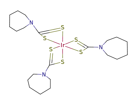tris(hexamethyleneiminecarbodithioate)iridium(III)