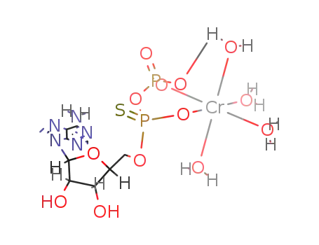 λ-α,β-bidentate Cr(H2O)4ADPαS