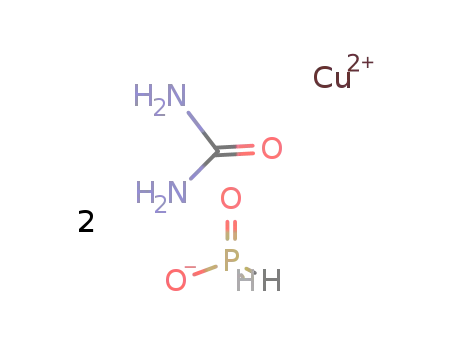 poly(copper(II)-di-μ-hypophosphito-μ-urea)