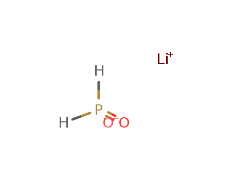 Phosphinic acid, lithium salt