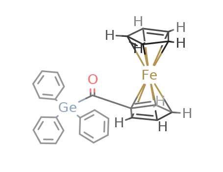 (ferrocenylacyl)triphenylgermane