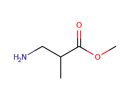 Molecular Structure of 14678-48-9 (Methyl 3-amino-2-methylpropanoate)