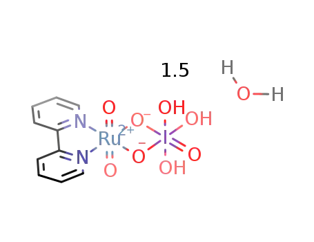 [RuO2(2,2'-bipyridyl)(IO3(OH)3)]