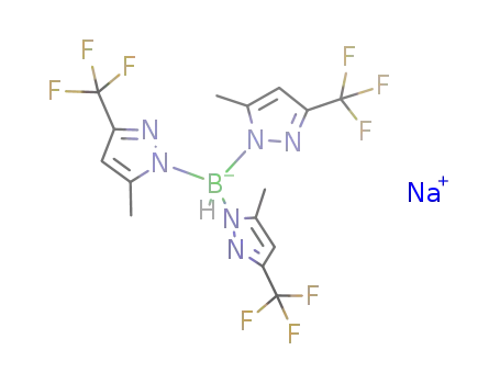sodium hydrotris(3-trifluoromethyl-5-methyl-1-pyrazolyl)borate