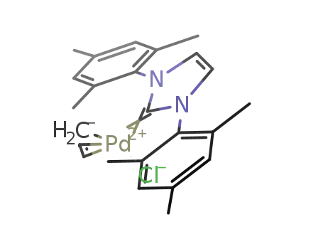 (η3-allyl)(N,N'-bis(2,4,6-trimethylphenyl)imidazol-2-ylidene)chloropalladium(II)