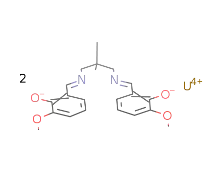 [U(N,N'-bis(3-methoxysalicylidene)-(2,2-dimethyl-1,3-propanediamine)(-2H))2]