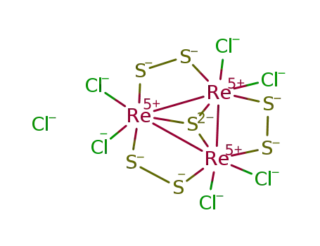 [Re3(μ3-S)(μ-S2)3Cl6]Cl