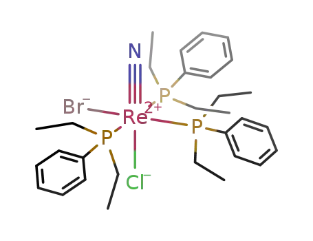 bromochloronitridotris(diethylphenylphosphine)rhenium(V)