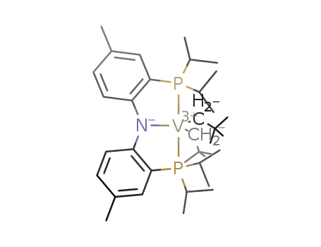 N[2-P(CHMe3)2-4-methylphenyl]2V(CH2tBu)2