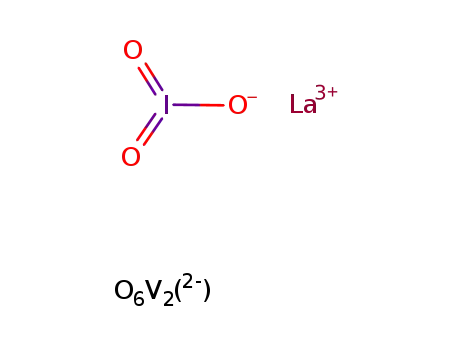 La(3+)*V2O6(2-)*IO3(1-)=LaV2O6(IO3)