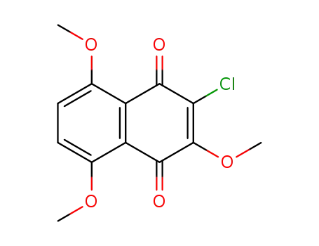 3-chloro-2,5,8-trimethoxynaphthalene-1,4-dione