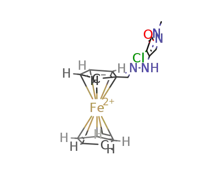 (E)-5-(2-(ferrocenylmethylene)hydrazinyl)-4-chloro-2-methylpyridazin-3(2H)-one