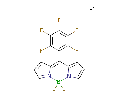 8-(2,3,4,5,6-pentafluorophenyl)-4,4-difluoro-4-bora-3a,4a-diaza-s-indacene