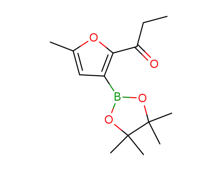 1-[5-methyl-3-(4,4,5,5-tetramethyl-1,3,2-dioxaborolan-2-yl)furan-2-yl]propan-1-one