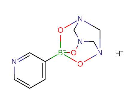 3-(pyridin-3-yl)-2,4,10-trioxa-1,5,7-triaza-3-boratricyclo-[3.3.1.1(3,7)]decan-1-ium-3-uide