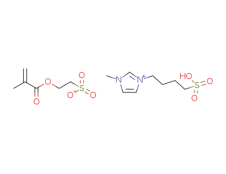 1-(butyl-4-sulfonate)-3-methylimidazolium 2-sulfoethyl metacrylate