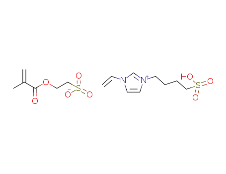 1-butylsulfonate-3-vinylimidazolium 2-sulfethylmetacrylate
