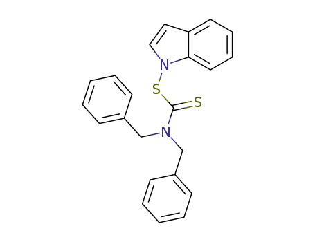 1H-indol-1-yl dibenzylcarbamodithioate