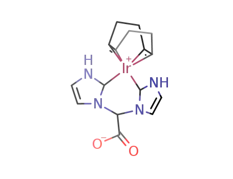 [iridium(I)(1,5-cyclooctadiene){(MeIm)2CHCOO}]