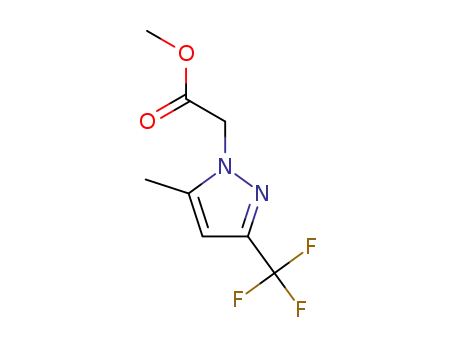 methyl 2-(5-methyl-3-(trifluoromethyl)-1H-pyrazol-1-yl)acetate