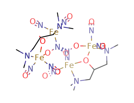 [Fe2(NO)4(μ-1,3-bis(dimethylamino)-2-propanolate)]2(κ4-N2O2)